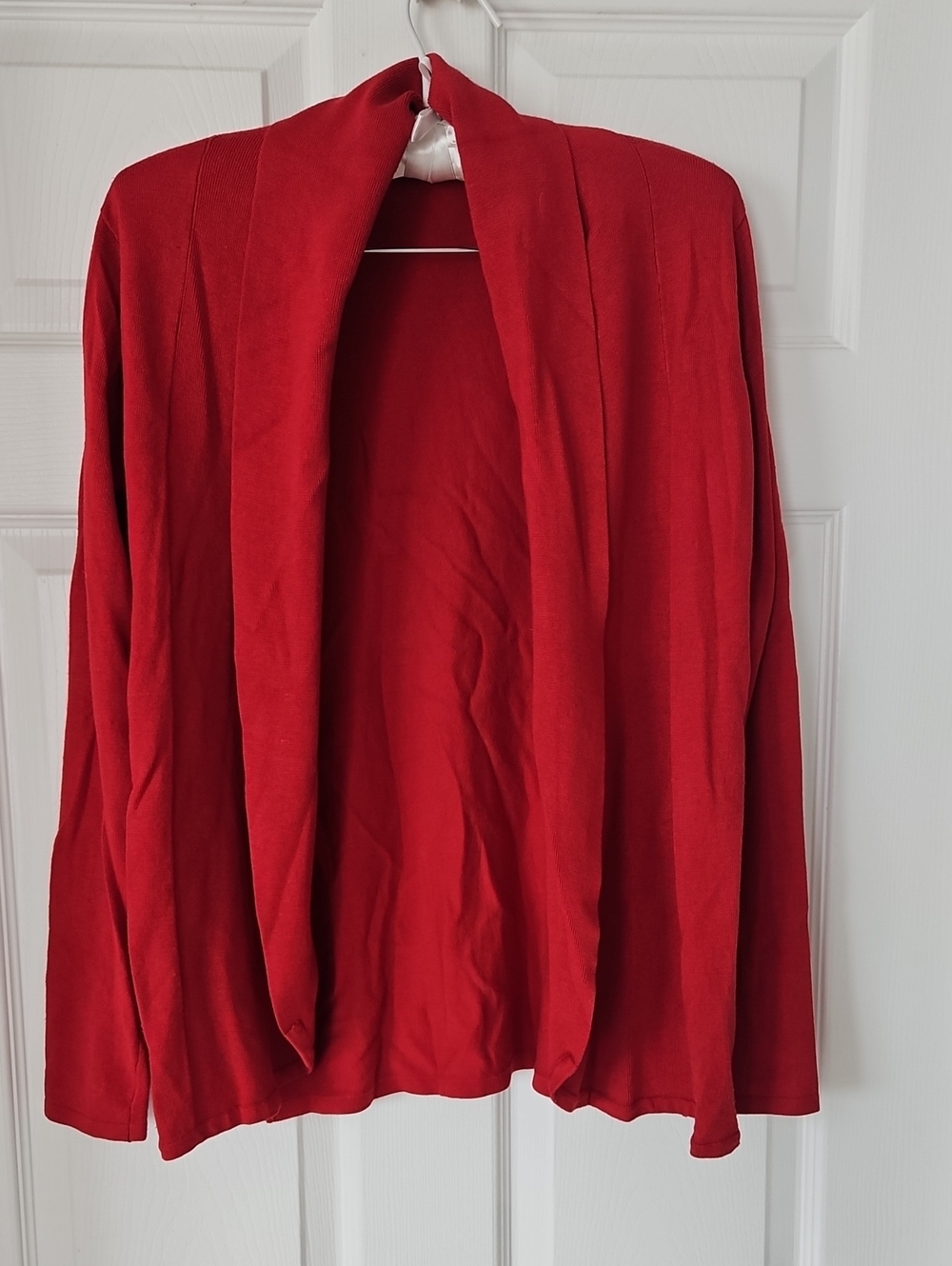 Red Women’s Draped Open Cardigan by Red